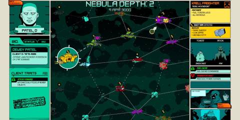 Ship movement screen