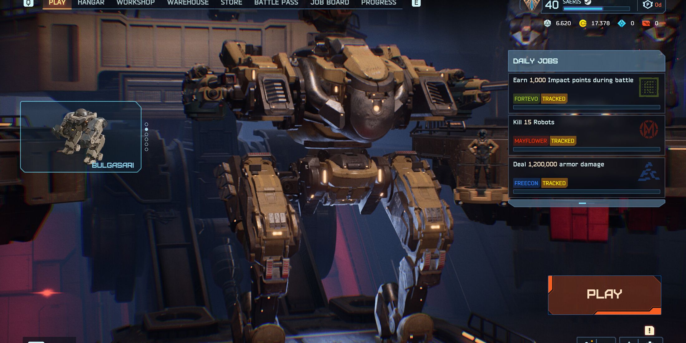 War Robots Frontiers mecha
