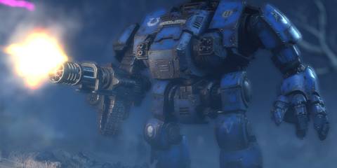 Warhammer 40k Space Marine 2 Dreadnaught