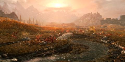 Wasteland in The Elder Scrolls 5 Skyrim