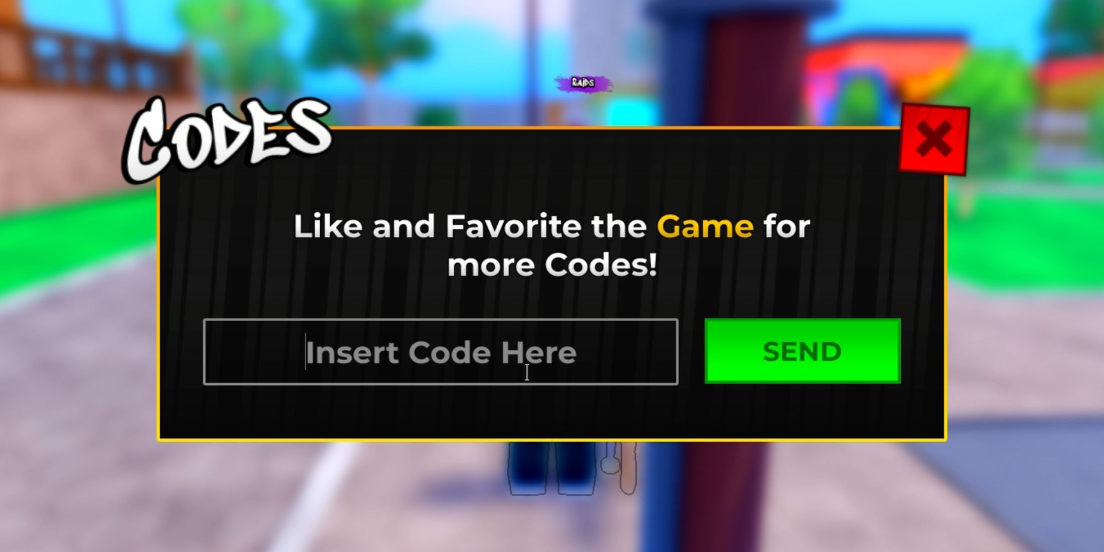 WBlack Skate Simulator the codes tab