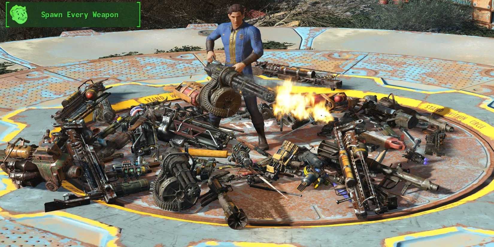 Weapon Spawning in Fallout 4