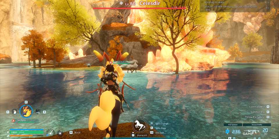 where to find Alpha Celesdir in Palworld 