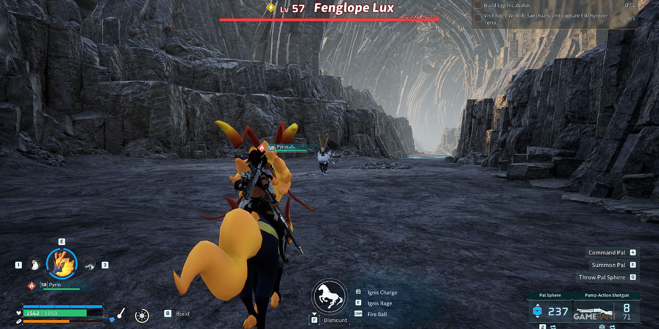 where to find Alpha Fenglope Lux in Palworld 