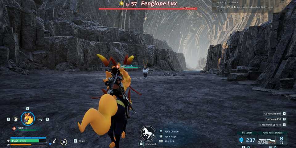 where to find Alpha Fenglope Lux in Palworld