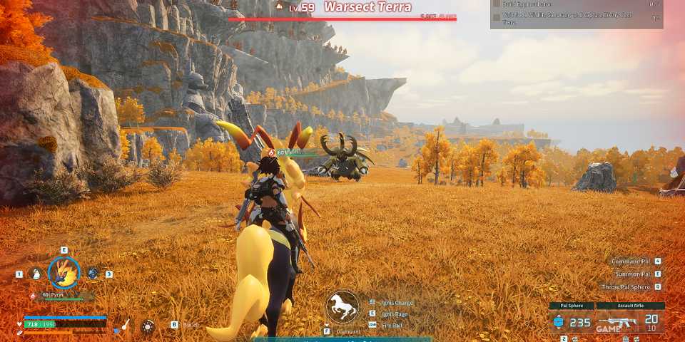 where to find Alpha Warsect Terra in Palworld