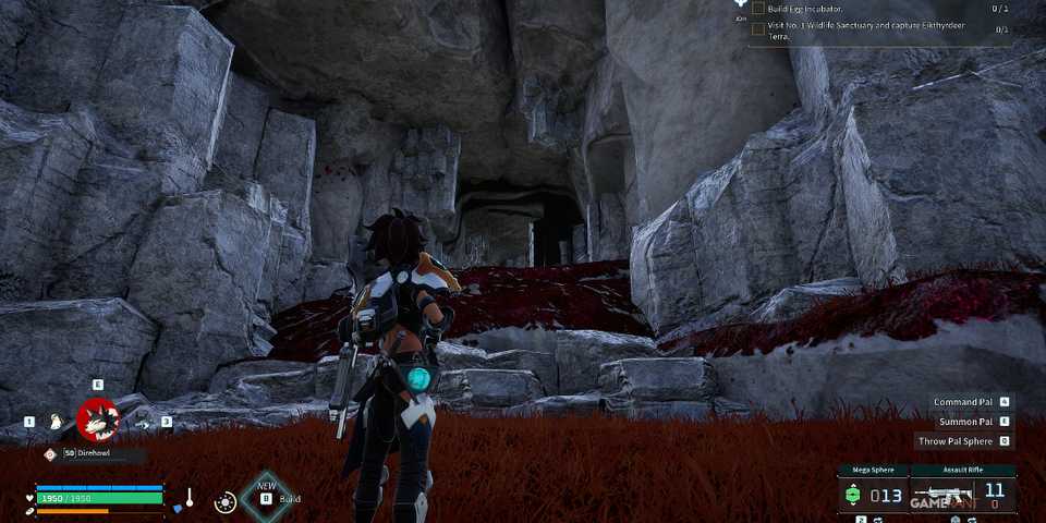 where to find the Shield Dragon Tunnel in Palworld