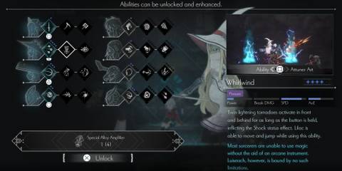 Whirlwind ability in Ender Magnolia Bloom in the Mist