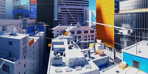 An image from the tutorial of Mirror's Edge