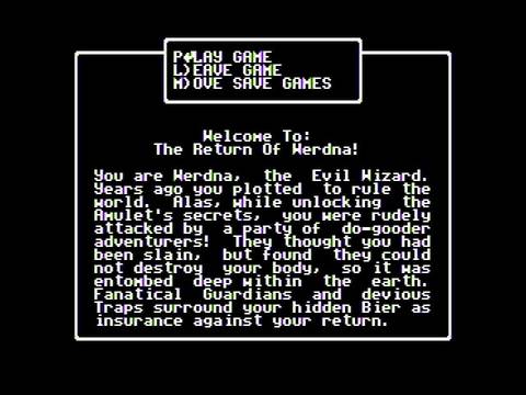 Wizardry- The Return of Werdna Press Image 2