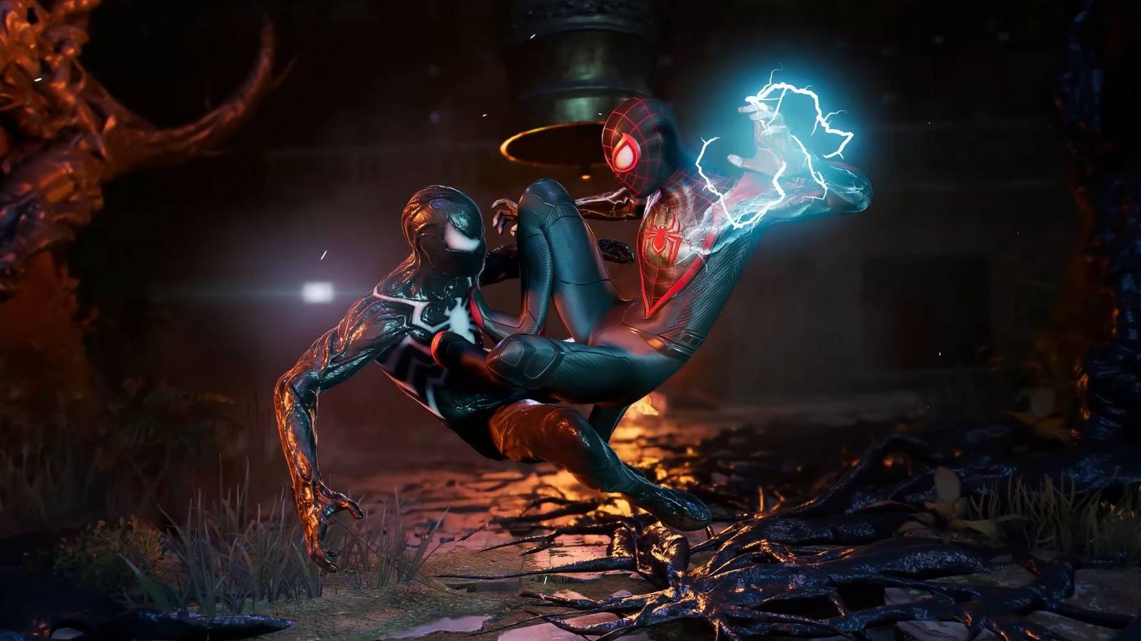 Marvel's Spider-Man 2 Peter Parker and Miles Morales battle preview