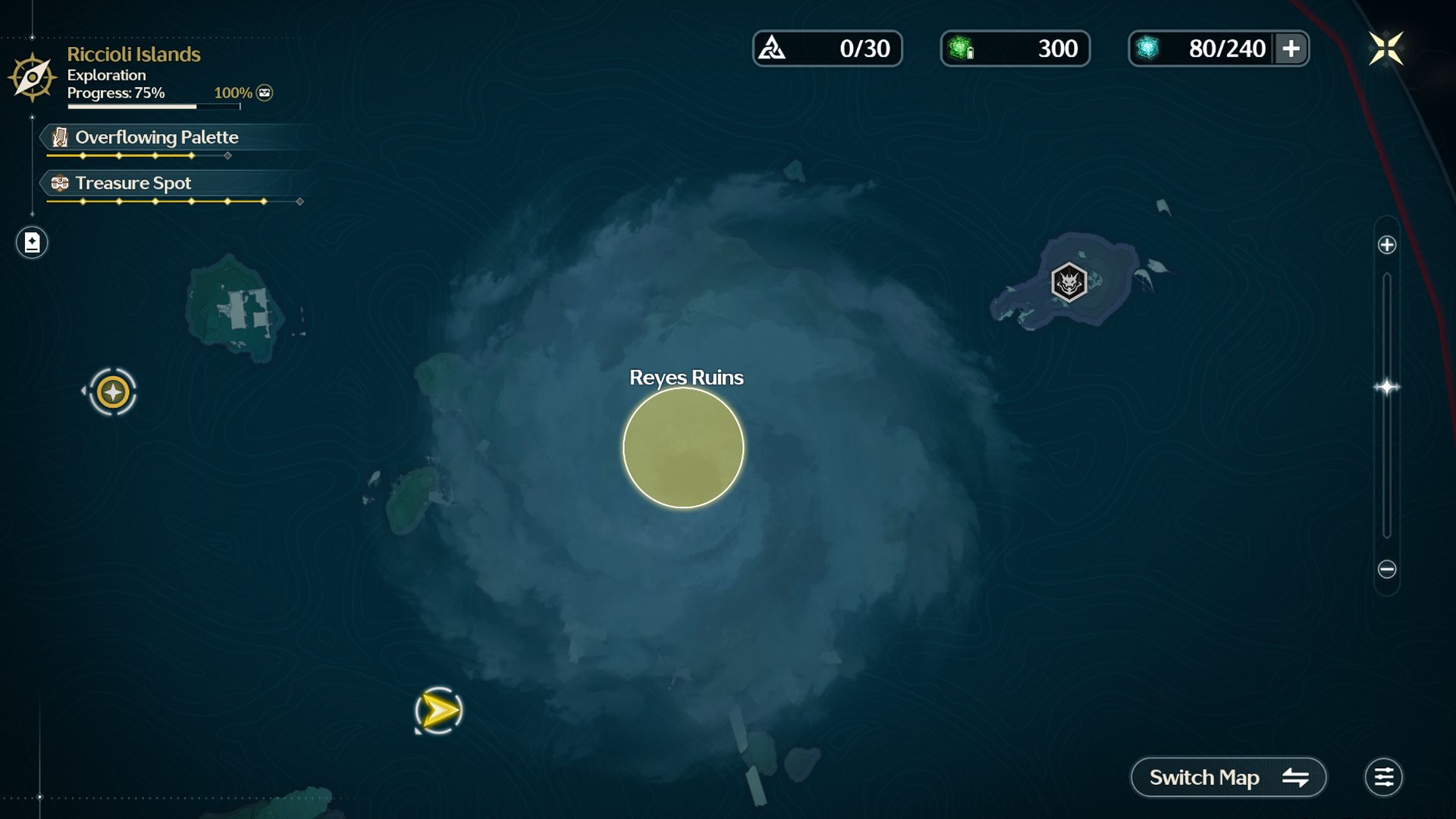 Wuthering Waves Riccioli Islands Overflowing Palette Locations & Solutions (9)