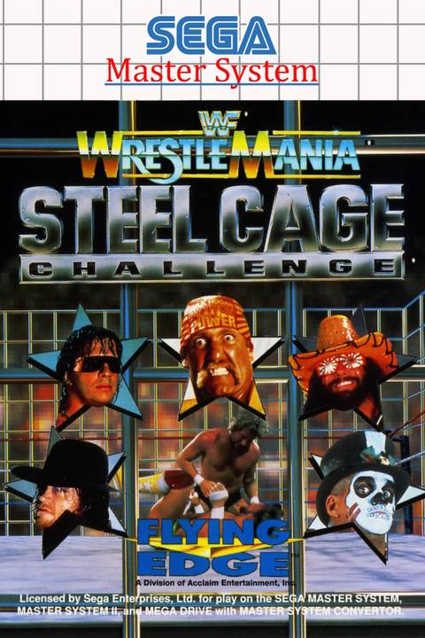 WWF Wrestlemania Steel Cage Challenge Cover
