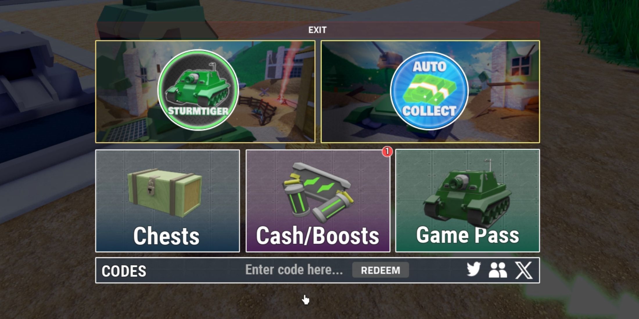 WWII TYCOON's code tab