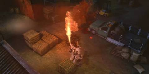 XCOM Enemy Within - Fire