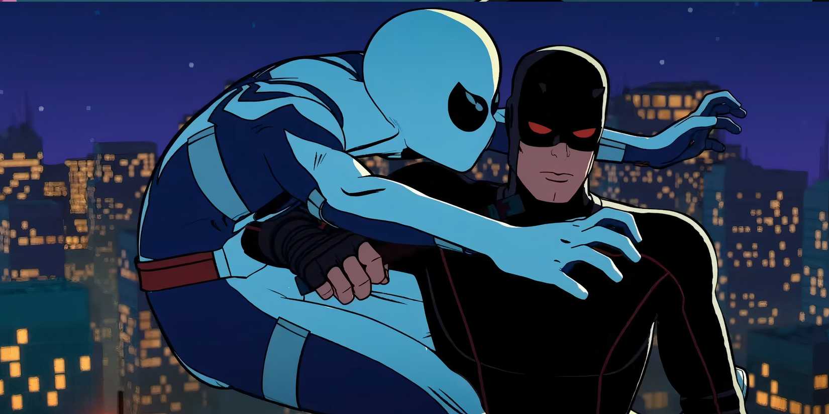 Daredevil hitting Spider-Man in Your Friendly Neighborhood Spider-Man