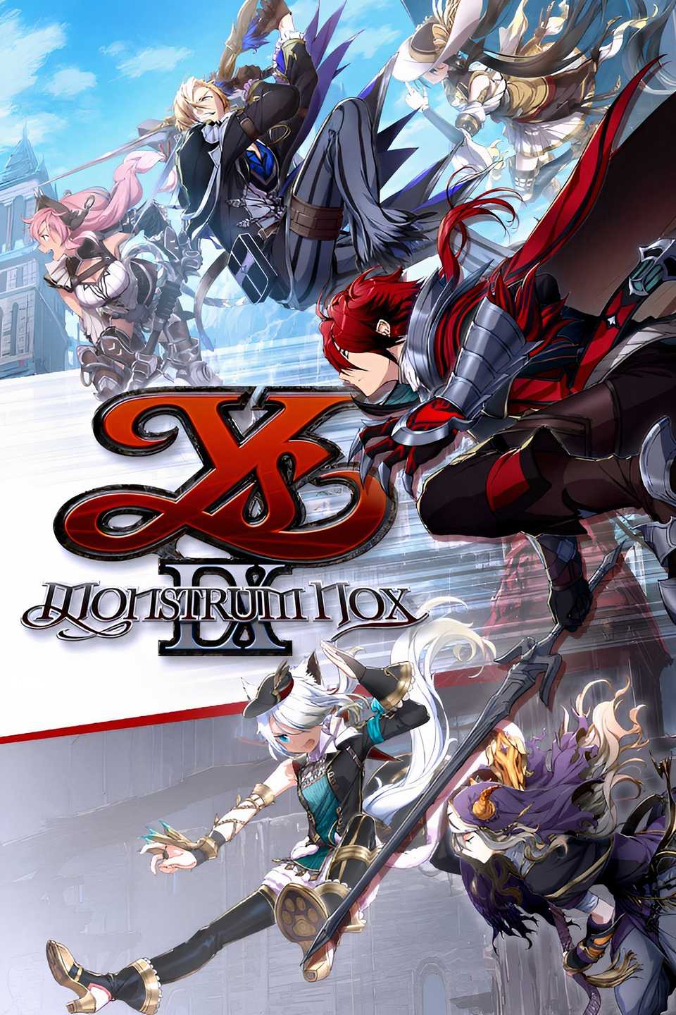 Ys IX: Monstrum Nox Tag Page Cover Art