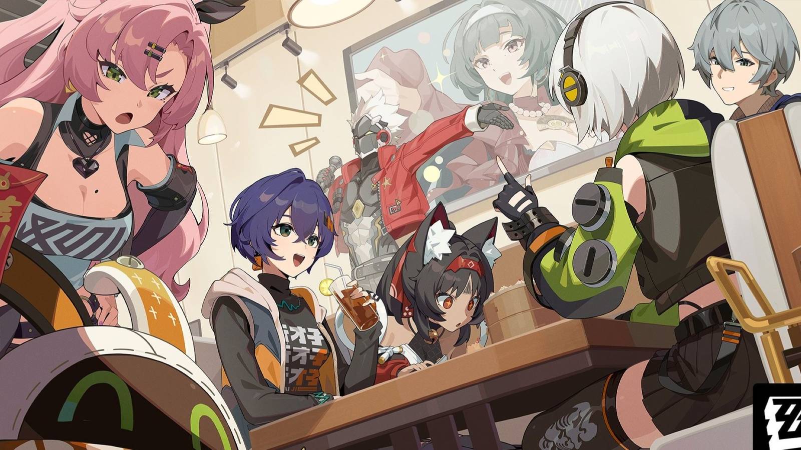 zenless zone zero characters eating dimsum