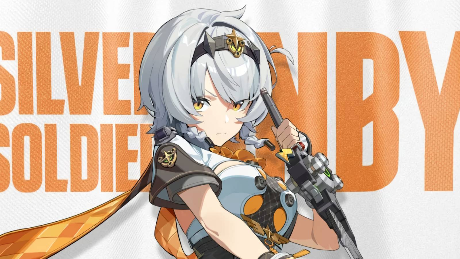 A visual of Silver Soldier Anby from her Zenless Zone Zero 