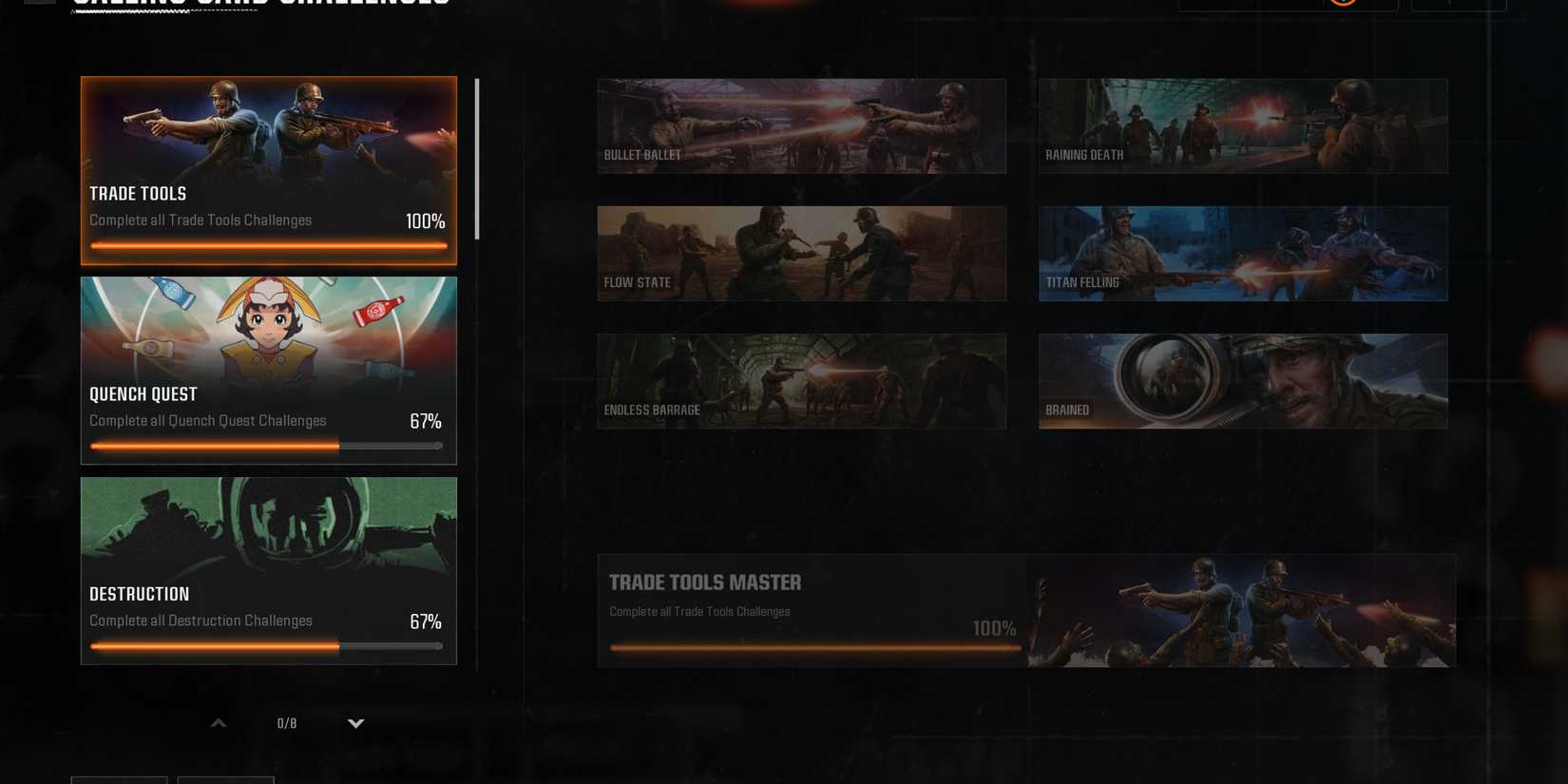 zombies prestige calling cards