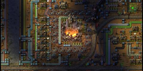 Building a Rocket in the Factorio Space Age DLC