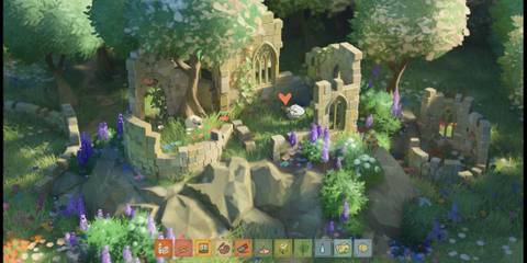 Building Some Ruins in Tiny Glade