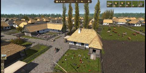 Two Chicken Farm Residential Buildings From Ostriv