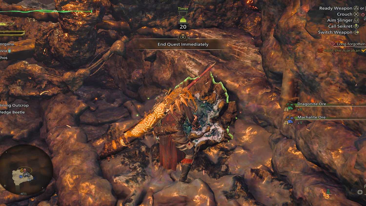 Melhores áreas para farmar minério de Dragonite