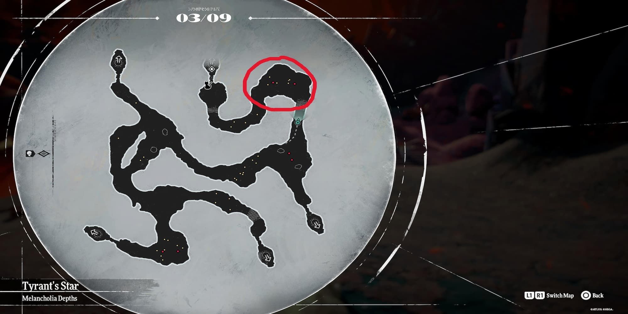 The Location Of The Crystals On The Map