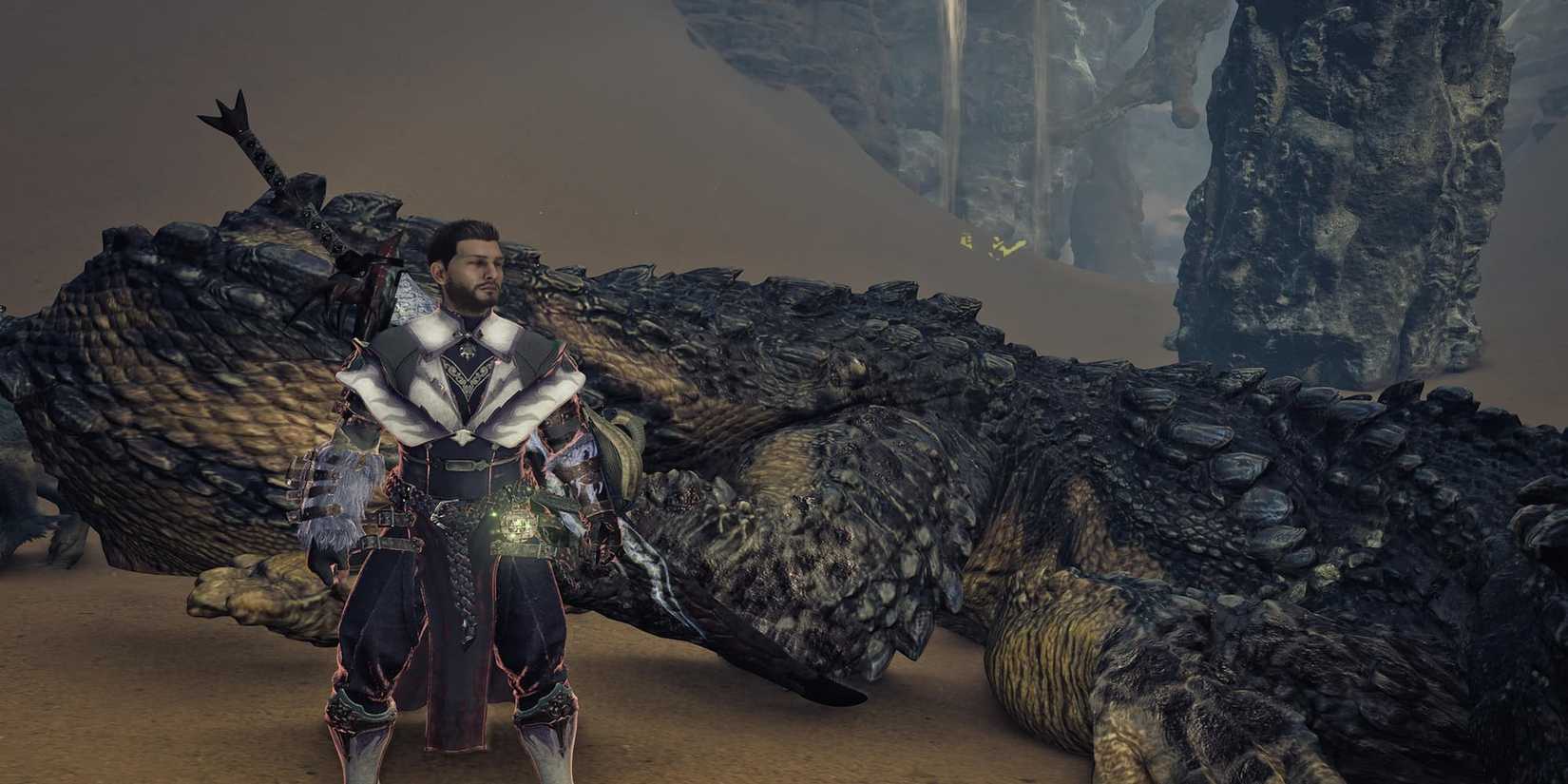 The Player Standing Next To A Dead Balahara 
