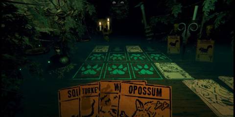 A Hand of Cards in Inscryption