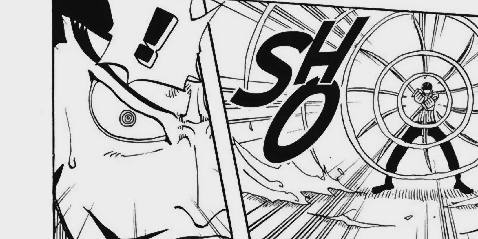 Dracule Mihawk vs Zoro in East Blue 