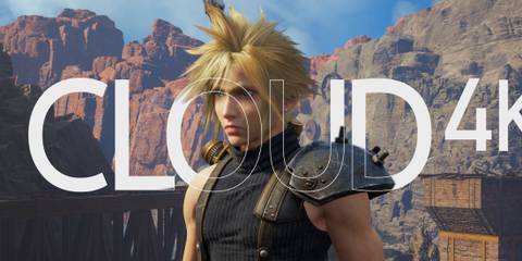 An image of Cloud Strife in the Upscaled 4K Textures mod for Final Fantasy 7 Rebirth mod