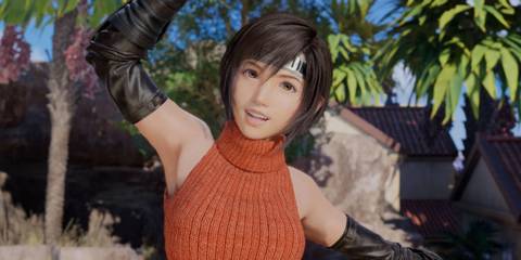 An image of Yuffie in the Yuffie Tweaks mod for Final Fantasy 7 Rebirth