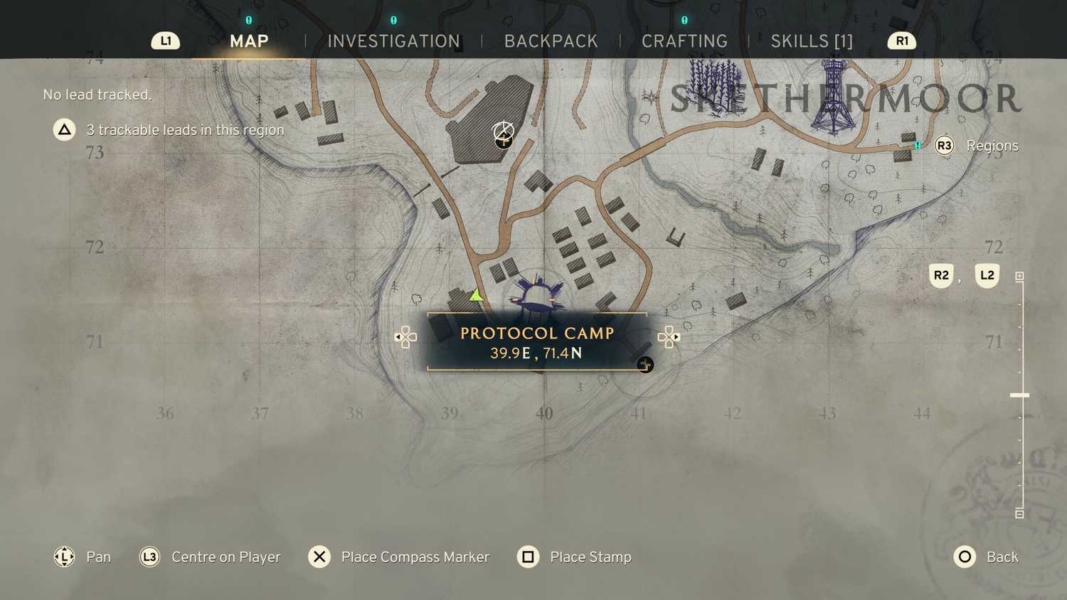 Como chegar ao acampamento do Protocolo em Skethermoor