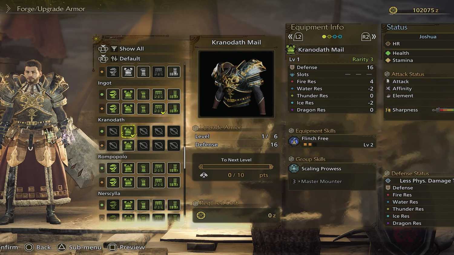 Melhor armadura para resistência ao fogo