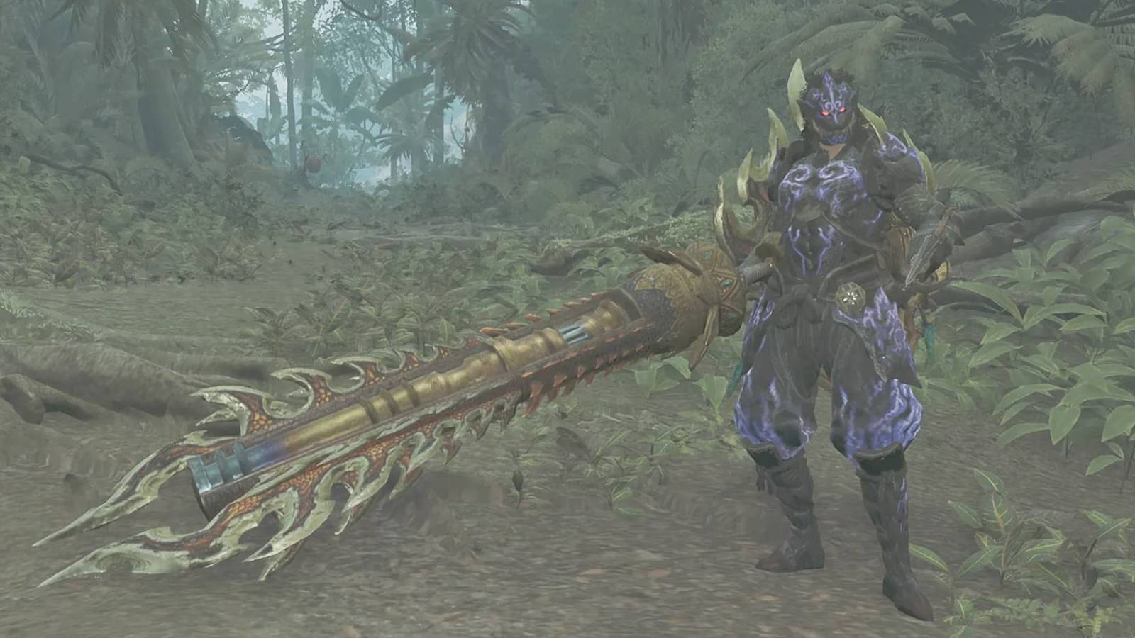 MH Wilds Ajarakan Gunlance with Odogaron set