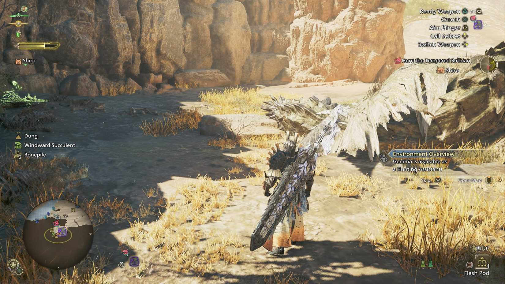 MH Wilds Hunting Assistant notification