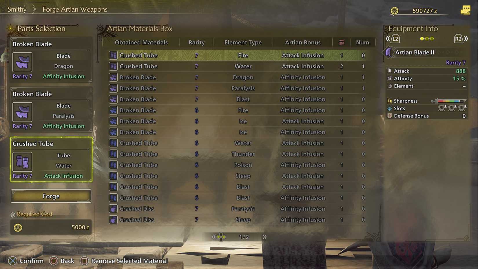 MH Wilds Artian Weapon Crafting