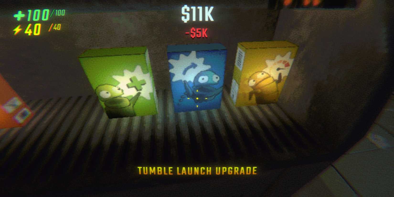 Tumble launch upgrade