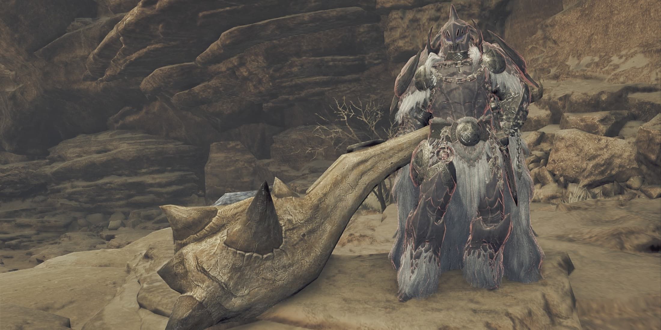 MH Wilds HH with Arkveld armor