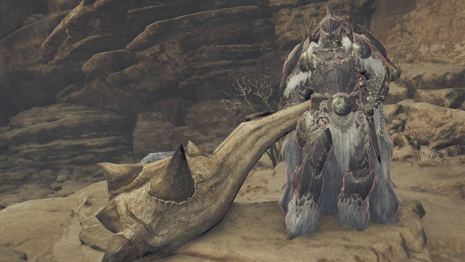 MH Wilds HH with Arkveld armor