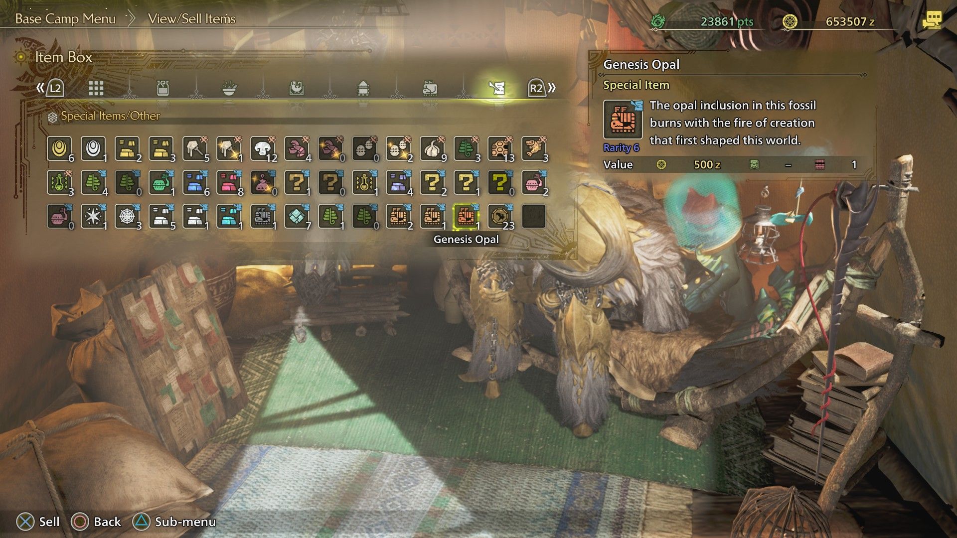 MH Wilds Genesis Opal Description