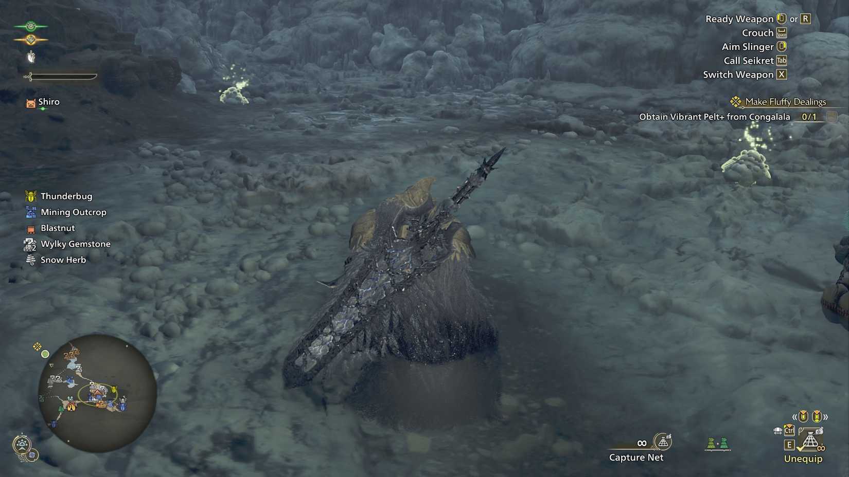 MH Wilds Area 14 Plains Curioshell Crab Spawn