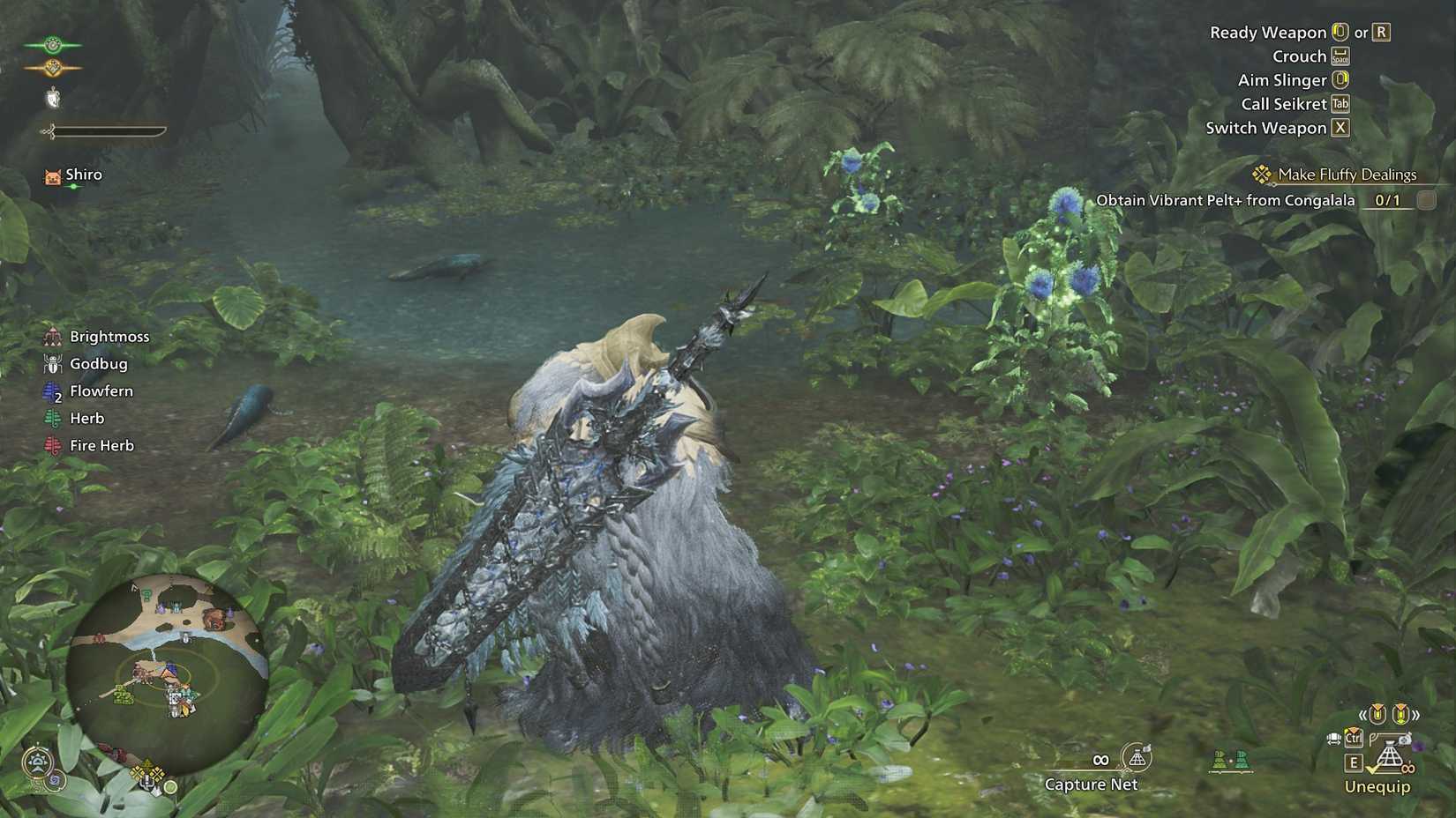 MH Wild Curioshell Crab Forest Area 6 Spawn