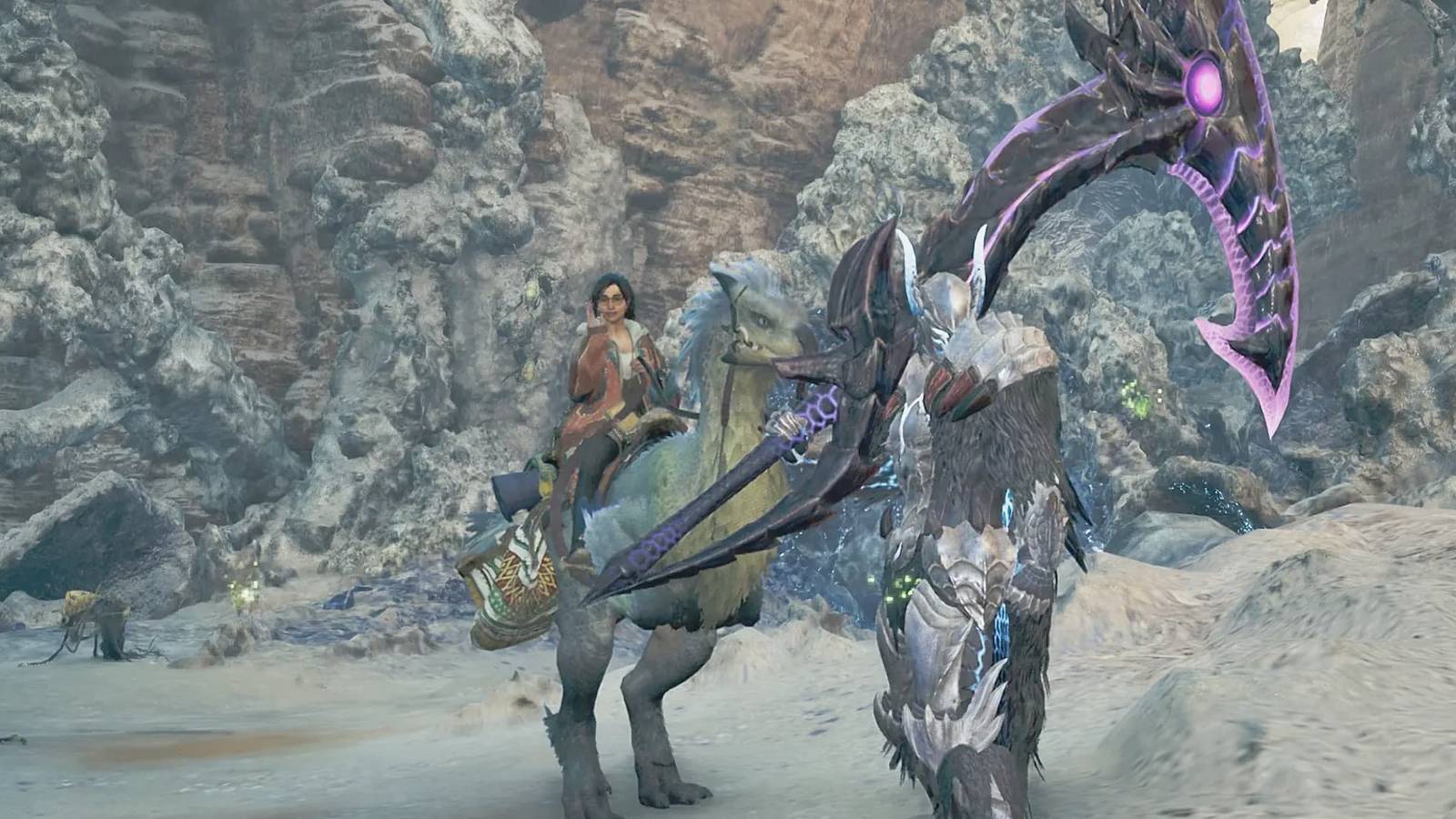 Gore Armor with Switch Axe in MH Wilds