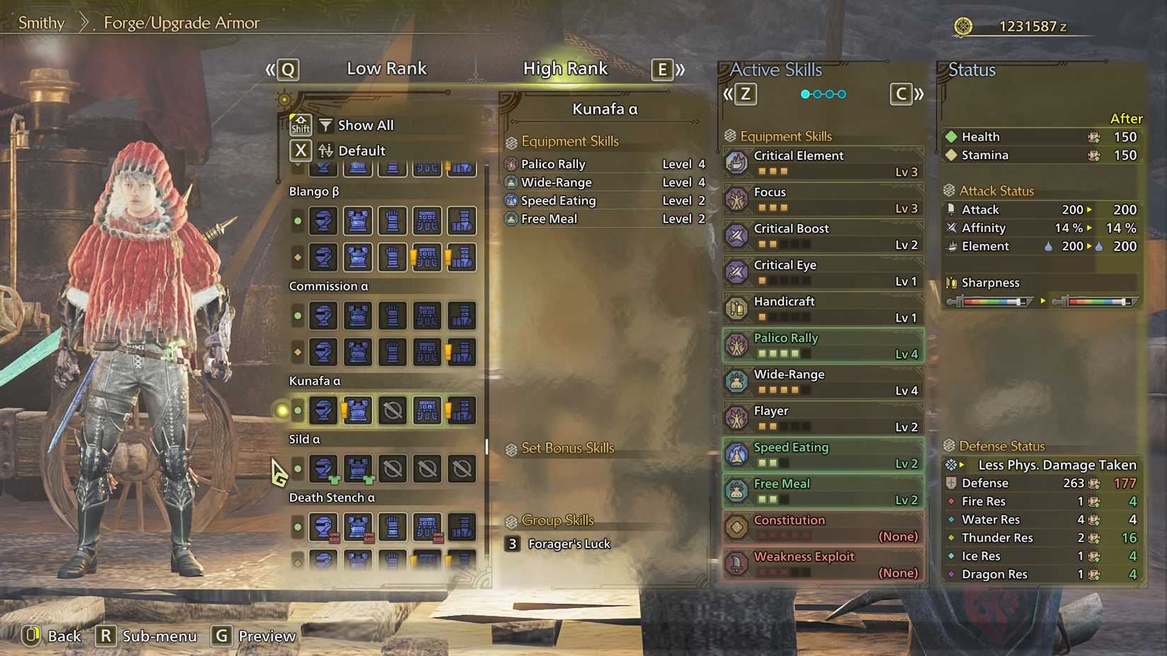 MH Wilds Sild Cotton Set