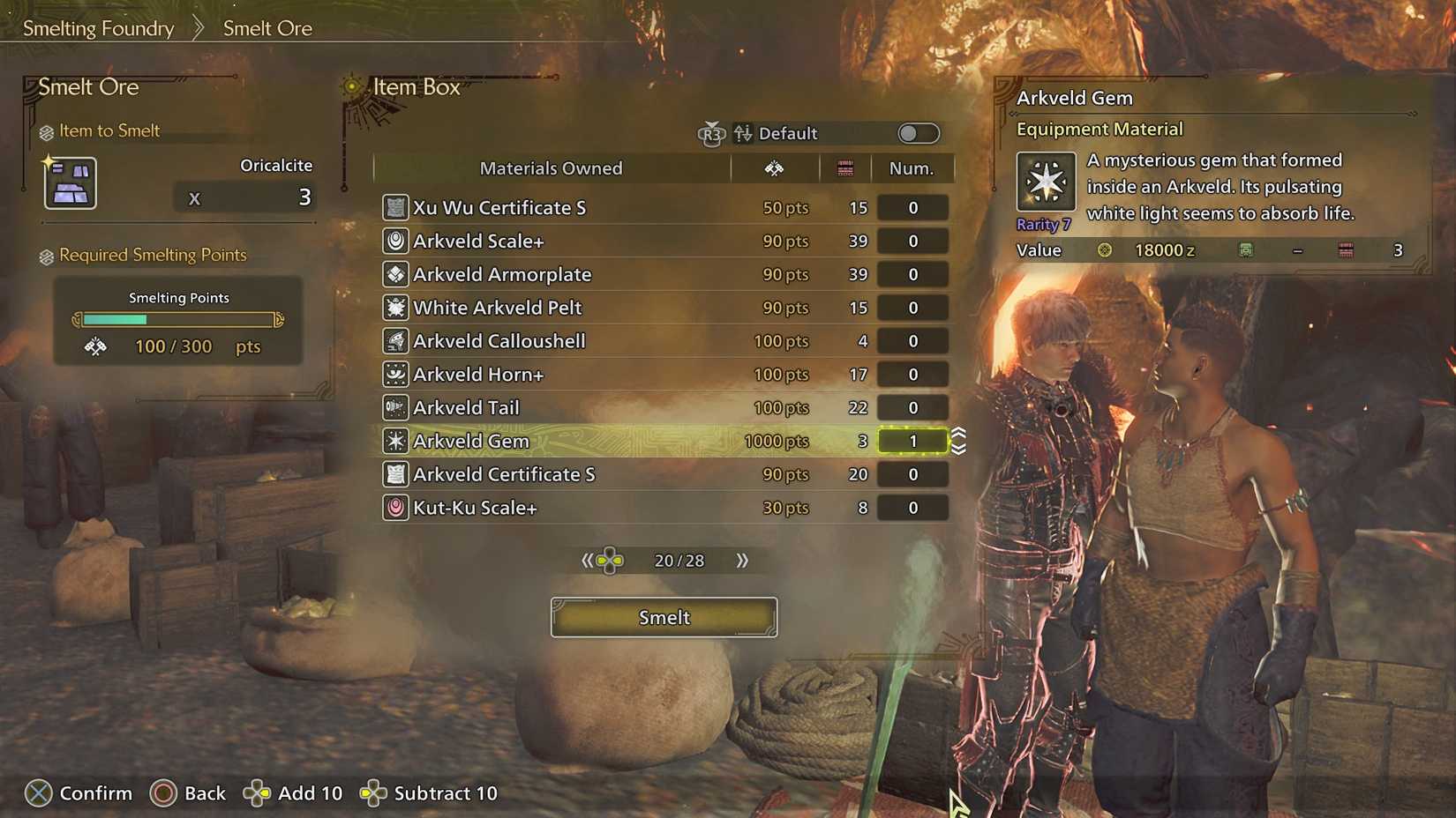 MH Wilds Smelting Oricalcite 