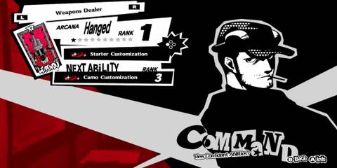 Iwai's Confidant Menu