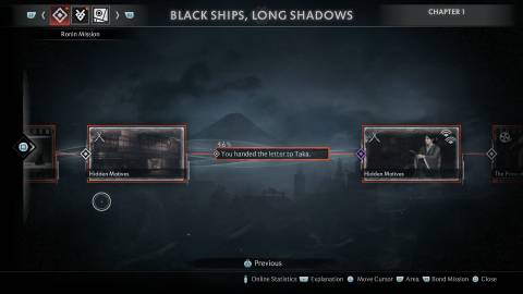 Early timeline point in Rise of the Ronin